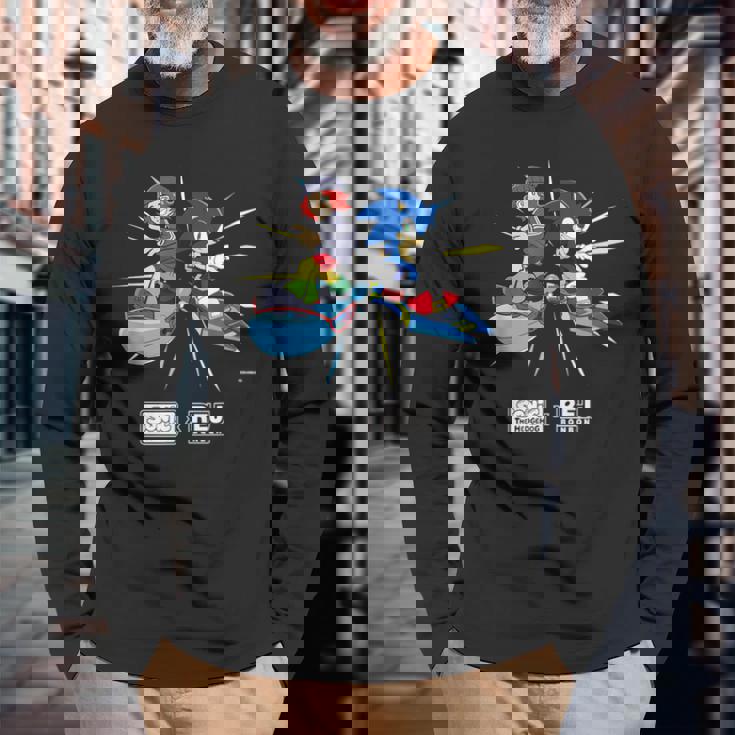 ソニック×れじぇくん Racing L 長袖Tシャツ 高齢者への贈り物