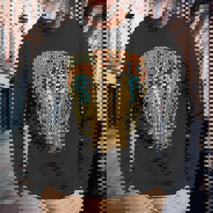 ダイアナ・ロス ミュシャスタイル 長袖Tシャツ 高齢者への贈り物