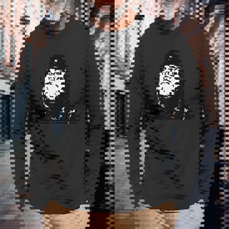 チェ・ファミリー・コミュニスト・ガイ 長袖Tシャツ 高齢者への贈り物