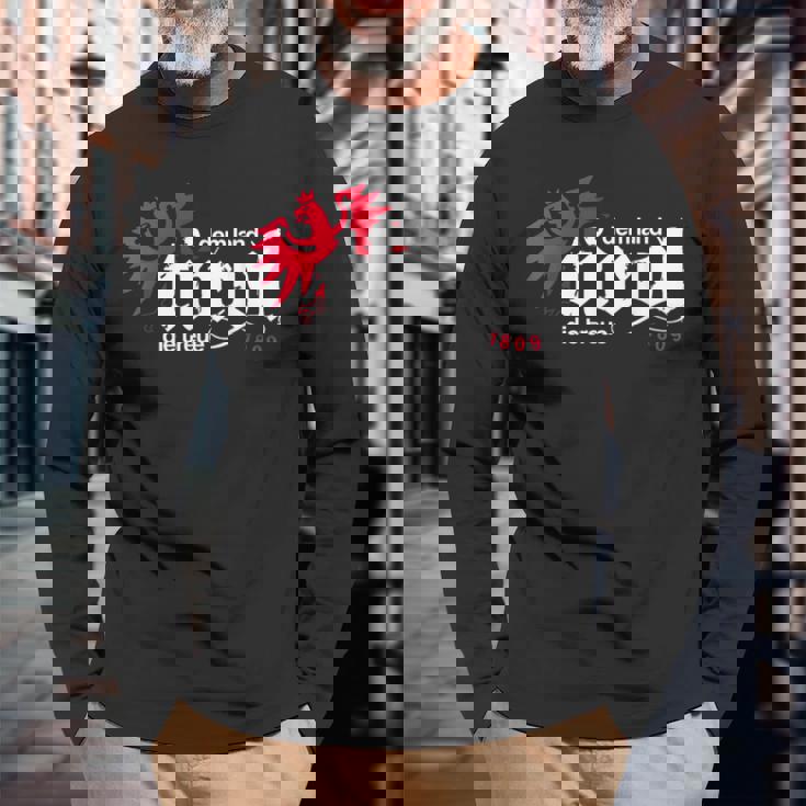 チロルイーグルメンズレディースキッズtシャツの状態へのチロルの忠誠 長袖Tシャツ 高齢者への贈り物