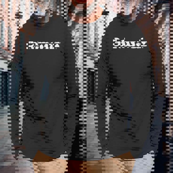 デボネア 長袖Tシャツ 高齢者への贈り物