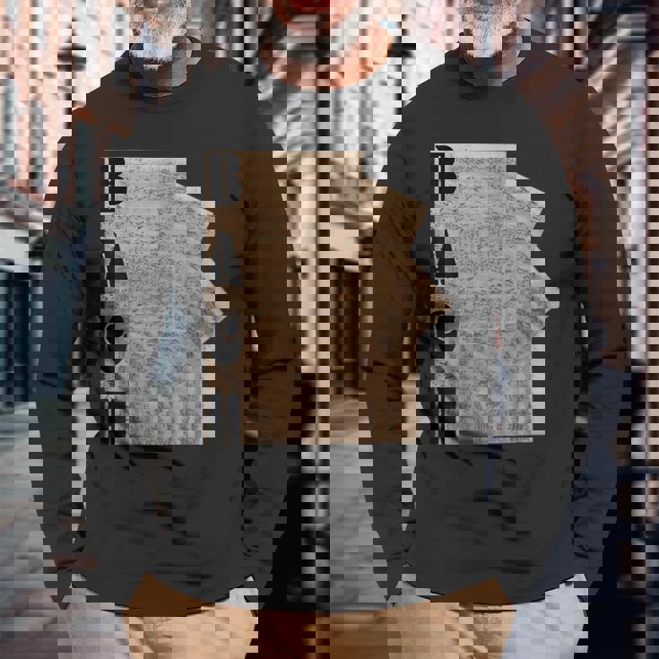 バッハ ピアノ楽譜 前奏曲とフーガ 原稿 長袖Tシャツ 高齢者への贈り物