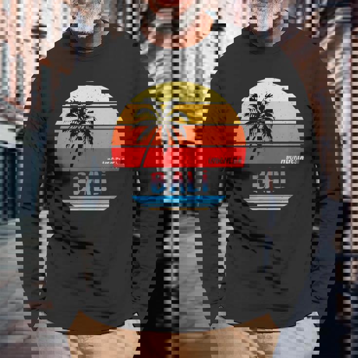 バリインドネシアのギフト。 長袖Tシャツ 高齢者への贈り物