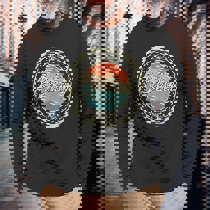 バートラム これまでで一番面白いファーストネーム バートラムの名言 長袖Tシャツ 高齢者への贈り物