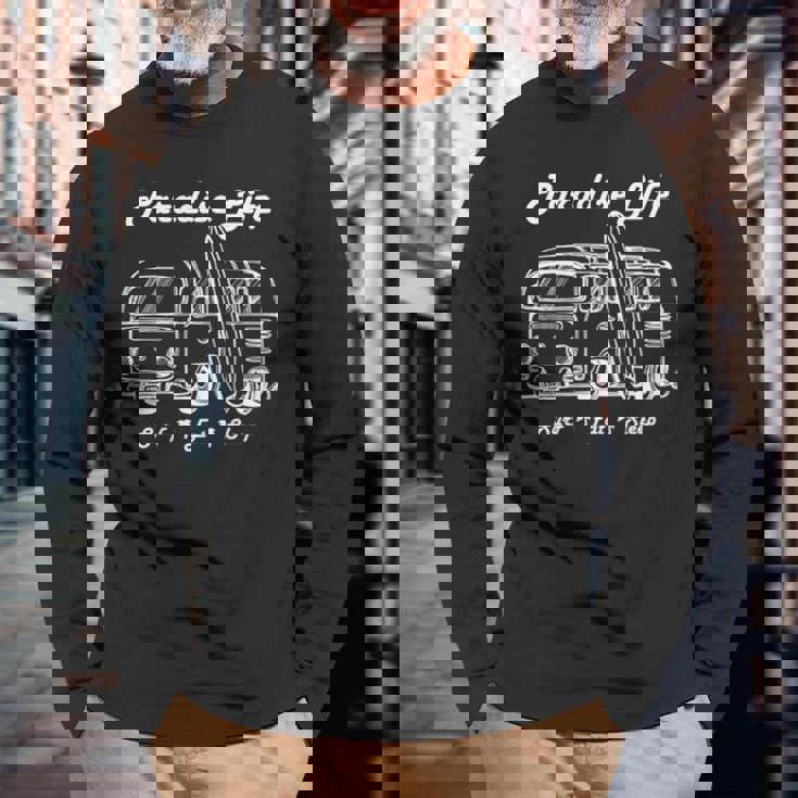 パラダイスサーフイートスリープハワイ 長袖tシャツ 長袖Tシャツ 高齢者への贈り物