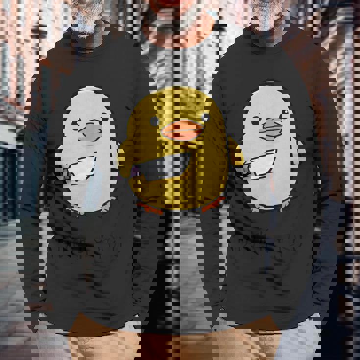 ヒップホップ Y2k Hip Hop ヴィンテージ ヒップスター レトロ エッジの効いたストリートウェア ひよこ 長袖Tシャツ 高齢者への贈り物