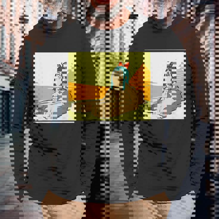 ピピミ・スフィンクス ポップチーム エピック 長袖Tシャツ 高齢者への贈り物