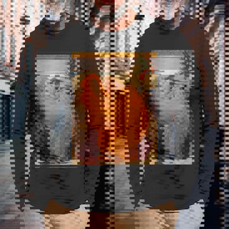 フレデリック・レイトン フレデリック・レイトン フレイムリング 長袖Tシャツ 高齢者への贈り物