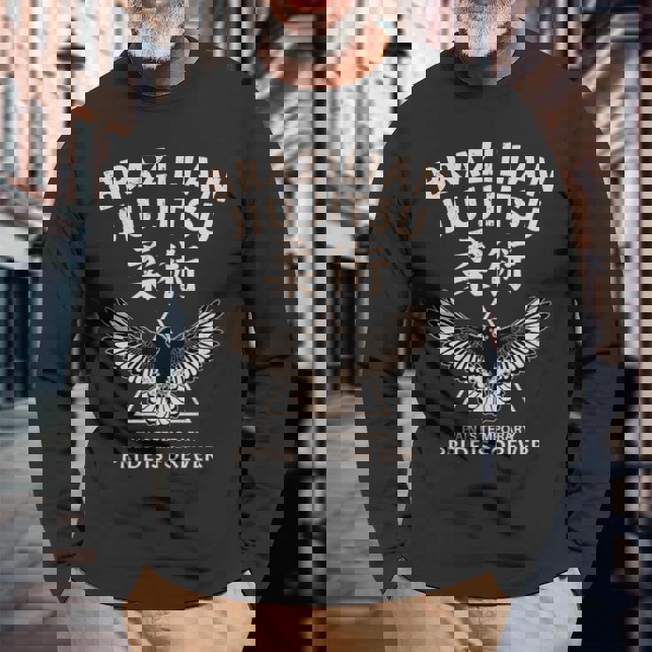 ブラジリアン柔術 イーグル 長袖tシャツ 長袖Tシャツ 高齢者への贈り物