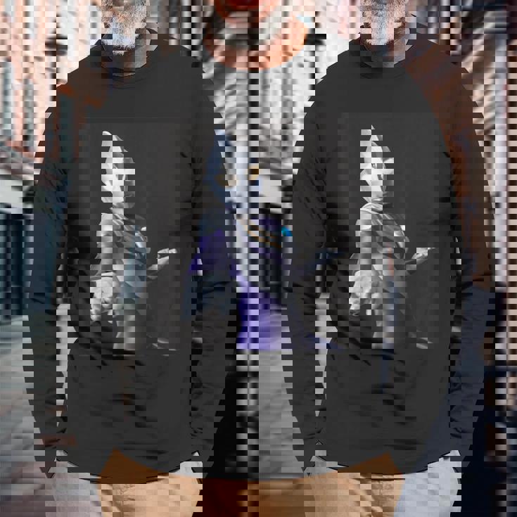 ブロマイドシリーズ ウルトラマンティガ スカイタイプ 長袖Tシャツ 高齢者への贈り物