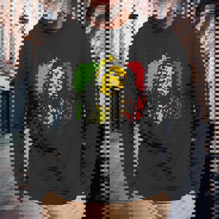 ポジティブバイブレーション 長袖Tシャツ 高齢者への贈り物