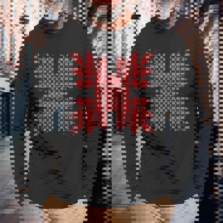 マルーン パラカ ウルー 長袖Tシャツ 高齢者への贈り物