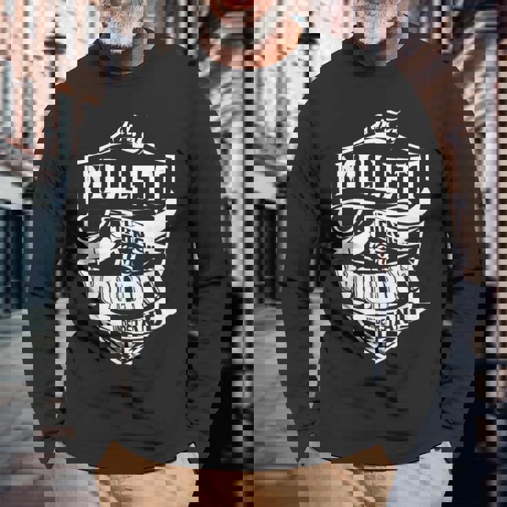 ミレーシングのギフトです 長袖Tシャツ 高齢者への贈り物