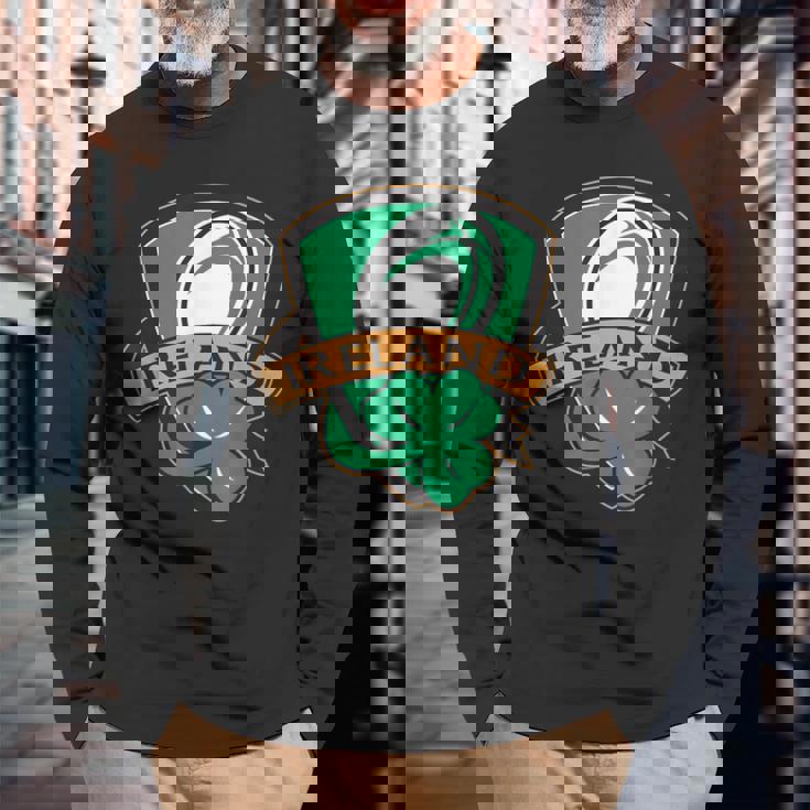 ラグビーアイルランド 長袖Tシャツ 高齢者への贈り物