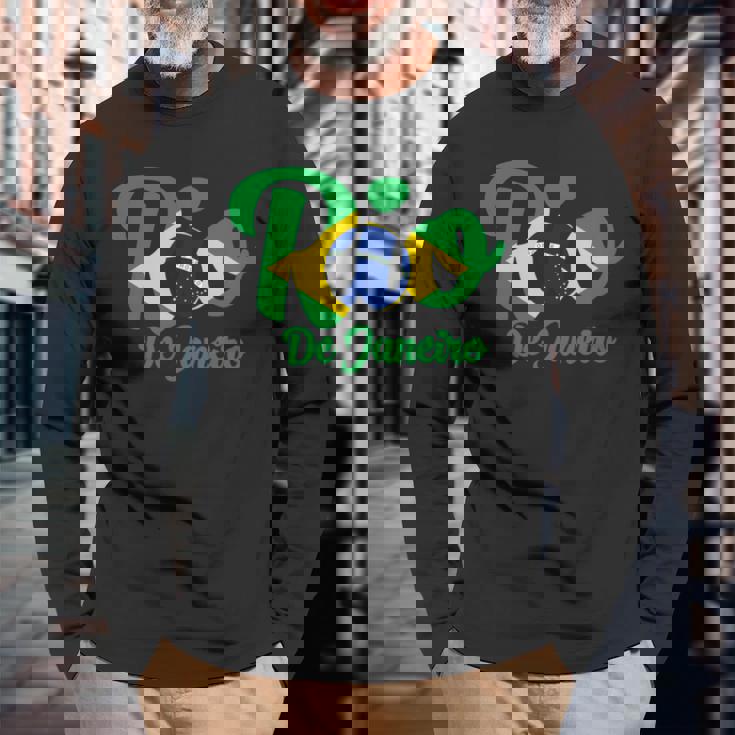 リオデジャネイロ ブラジル お土産 ブラジル 長袖tシャツ 長袖Tシャツ 高齢者への贈り物