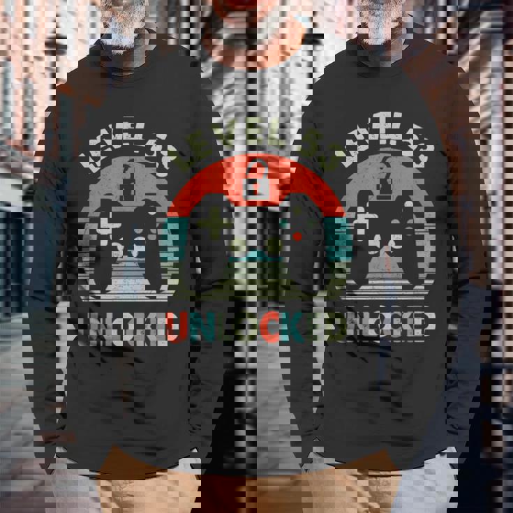 レベル53アンロック レトロヴィンテージゲーム53歳の誕生日ゲーマー 長袖Tシャツ 高齢者への贈り物