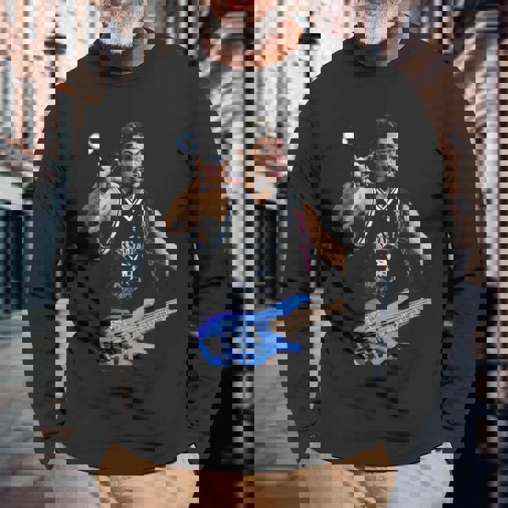 ロバート・トルヒーリョ バス メタリカ ダウンロード グラスゴー 2004 長袖Tシャツ 高齢者への贈り物