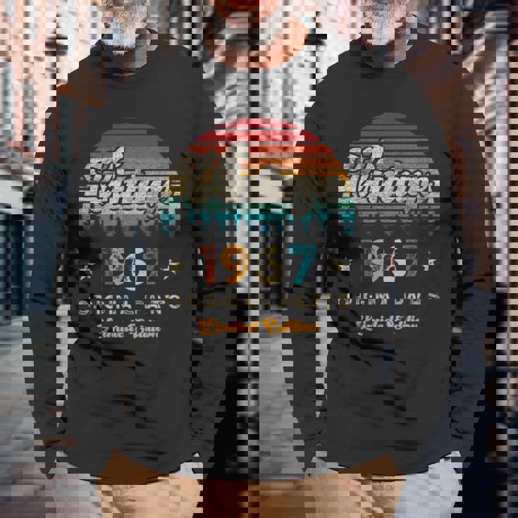 ヴィンテージ 1967 バースデー 59年限定品 長袖Tシャツ 高齢者への贈り物