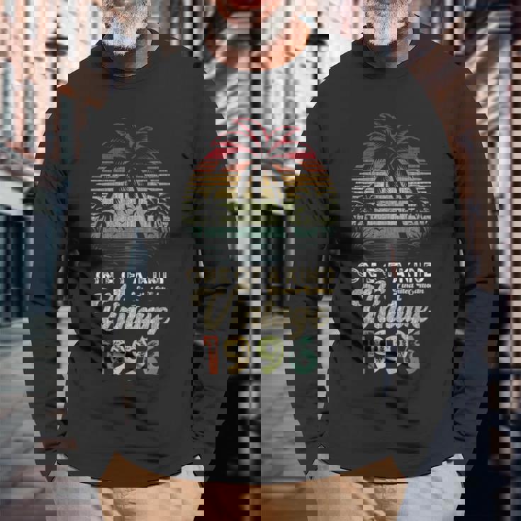 ヴィンテージ 1996年 誕生日 30歳 ヤシの木 レトロ 長袖Tシャツ 高齢者への贈り物