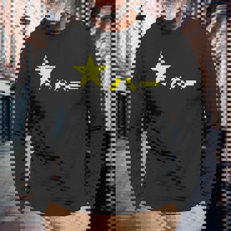 中国軍人民解放軍旗中国武装部隊 長袖Tシャツ 高齢者への贈り物