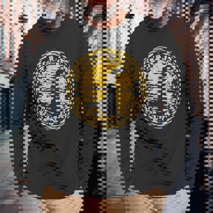 公式ネッシー研究チーム ネス湖 モンスター スコットランド 長袖Tシャツ 高齢者への贈り物