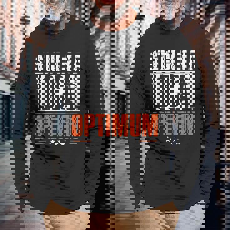 局所最適ロボット工学機械学習で行き詰まっている 長袖Tシャツ 高齢者への贈り物