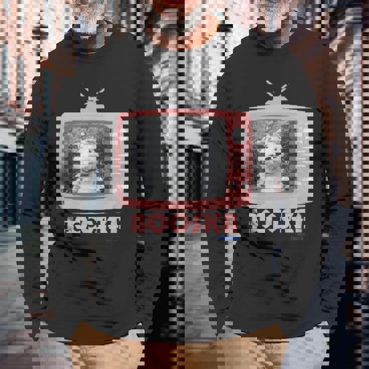 快獣ブースカシリーズ Tvレトロ02 長袖Tシャツ 高齢者への贈り物