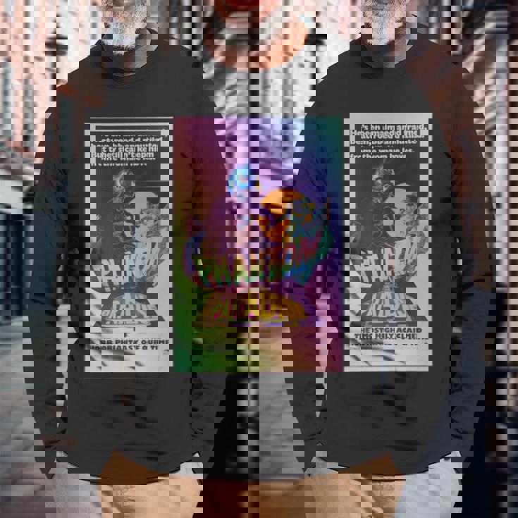 映画 クラシック ポスター ロックンロール ファントム 長袖tシャツ 長袖Tシャツ 高齢者への贈り物