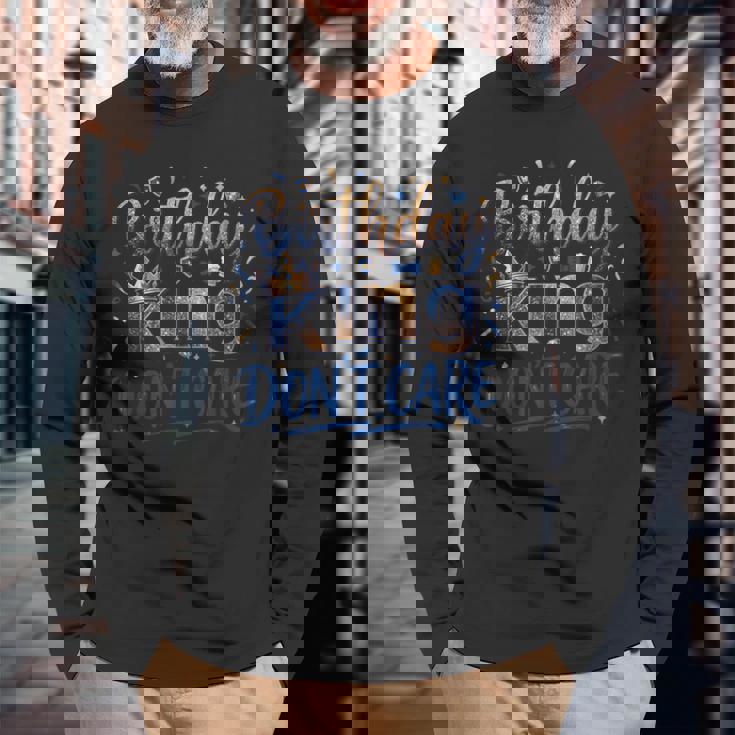 王様の誕生日パーティー衣装。 長袖Tシャツ 高齢者への贈り物