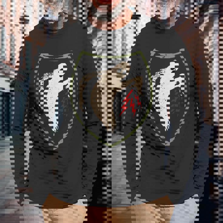 第二次世界大戦 ヴィンテージ ゴーストアーミー 第2次世界大戦 ゴーストアーミー 長袖Tシャツ 高齢者への贈り物