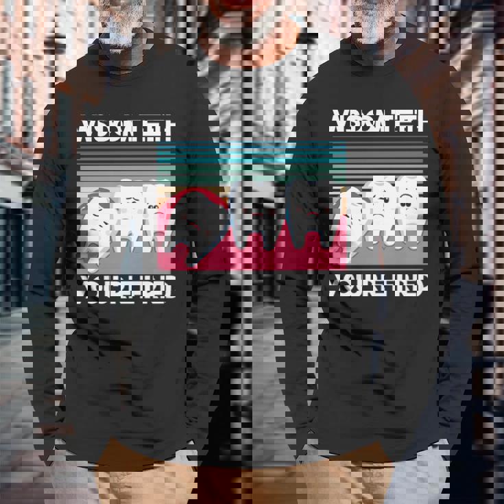 親知らず 抜歯 歯科手術 親知らず 除去 長袖tシャツ 長袖Tシャツ 高齢者への贈り物