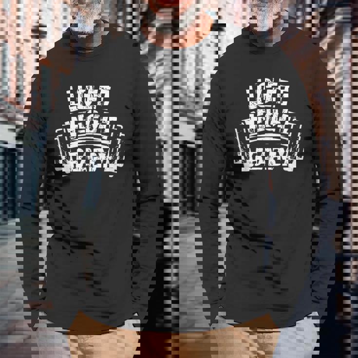 軽量 ベビー ボディビルディング ウェイトリフティング ワークアウト 長袖Tシャツ 高齢者への贈り物