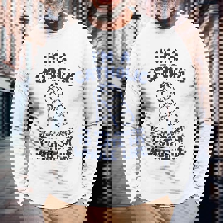 Cat Lovers I Love Cats The End ユニセックス リラックスtシャツ 長袖Tシャツ 高齢者への贈り物