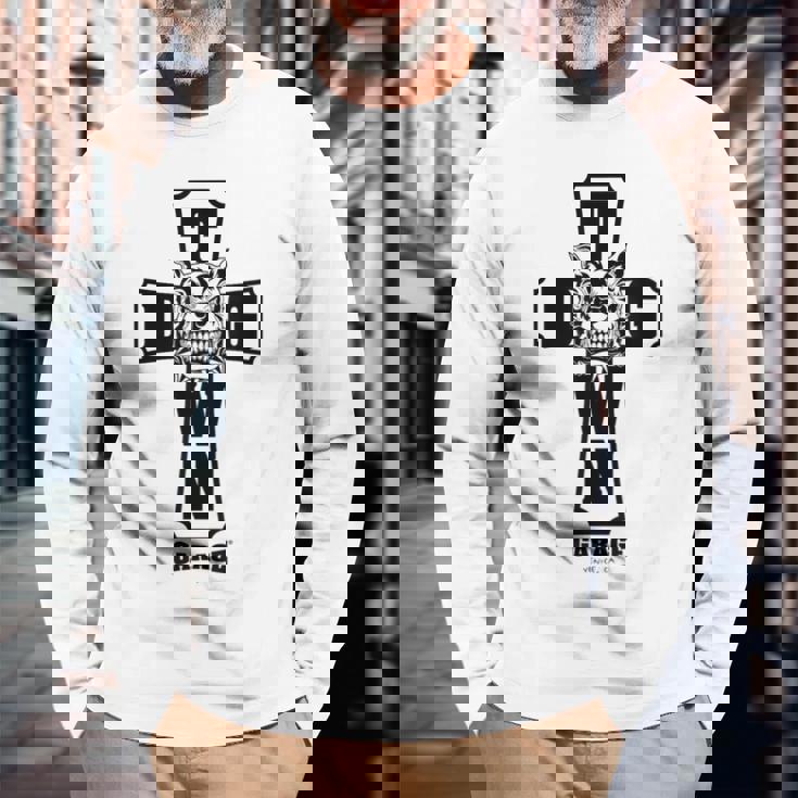 メンズ Dogtown Garage Cross クリスチャンtシャツ 長袖Tシャツ 高齢者への贈り物