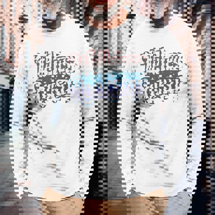 Epic Team Wellness Rockstarquad ヨガクラス フィットネス 長袖Tシャツ 高齢者への贈り物