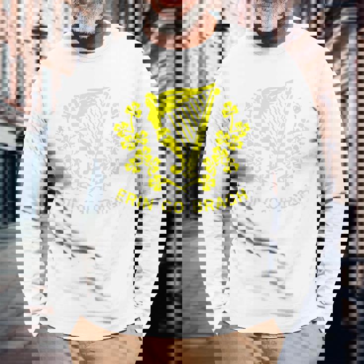 Erin Go Bragh 長袖Tシャツ 高齢者への贈り物