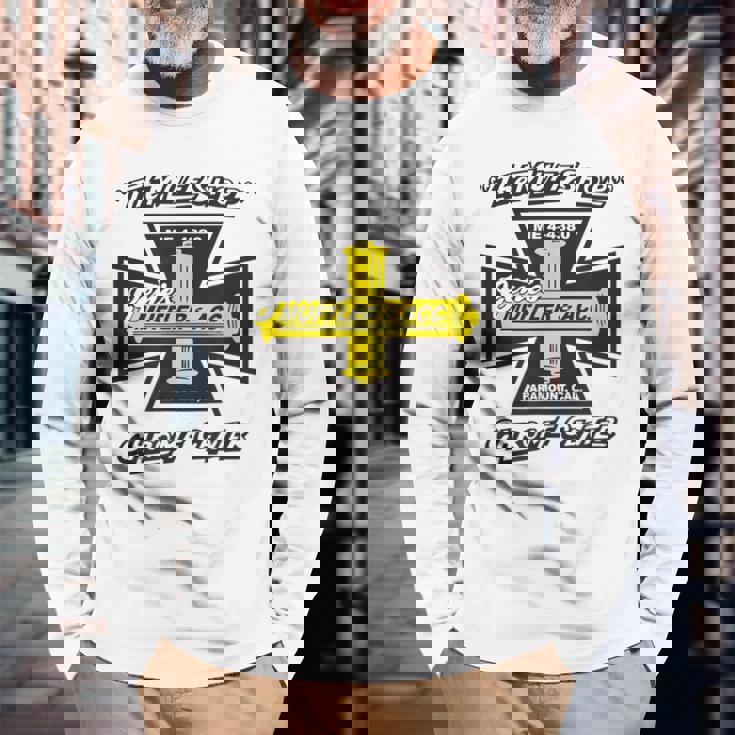 Gene's Mufflers アイアンクロス 長袖Tシャツ 高齢者への贈り物