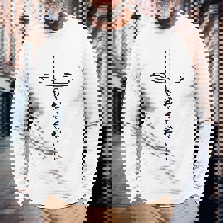 God Faith Jesus Cross Jesus クロス スマホケース Jesus 長袖Tシャツ 高齢者への贈り物