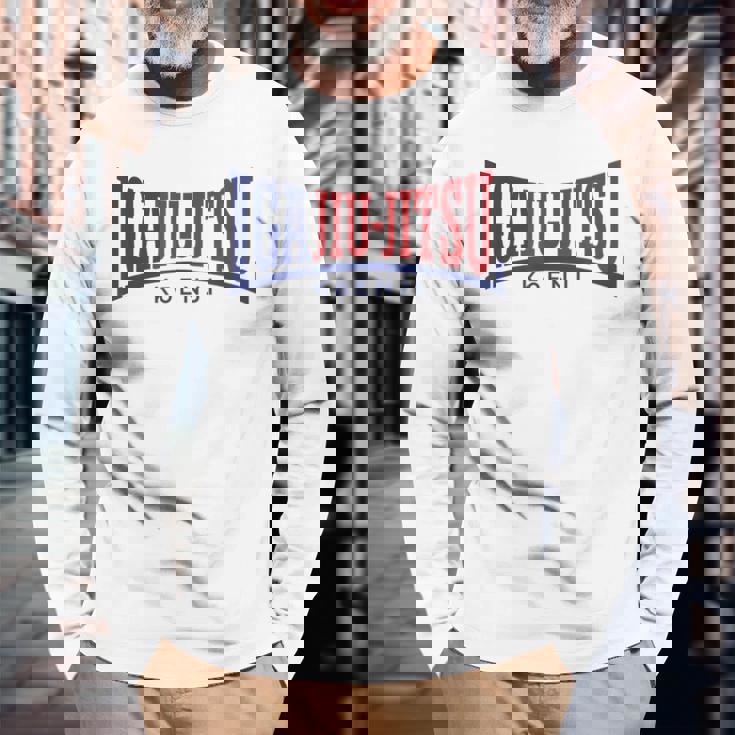 Iga Jiu-Jitsu Lons 高円寺 Bjj 長袖Tシャツ 高齢者への贈り物