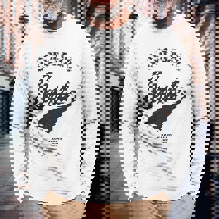 Ina Local 伊那市ローカル 故郷 長袖Tシャツ 高齢者への贈り物