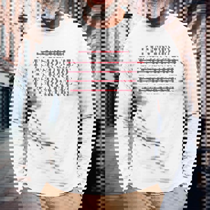 Let’S Go No Excuses Gym Fitness Workout Motivation Training 長袖Tシャツ 高齢者への贈り物