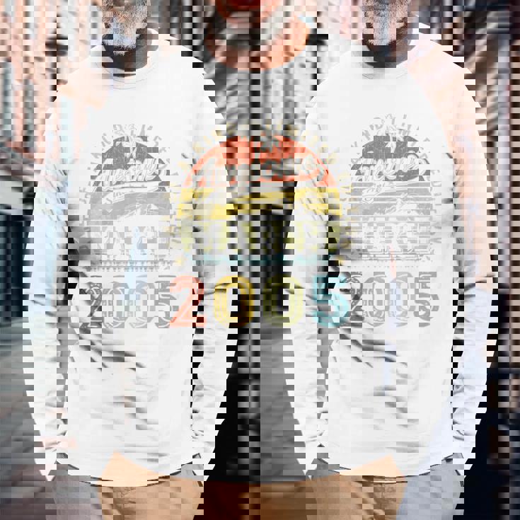 On Back 21 限定版 2005年3月21日 誕生日 長袖Tシャツ 高齢者への贈り物