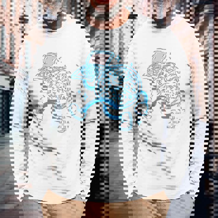 Pizza Perfect The Best Pizza On Earth バックプリント 長袖Tシャツ 高齢者への贈り物