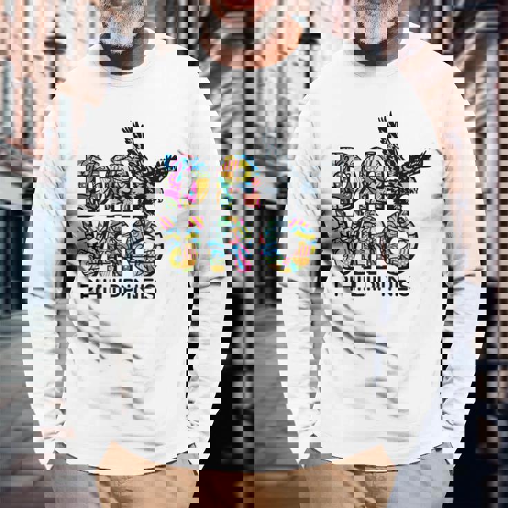 Travel Asia フィリピン ダバオ 家族 バケーション お土産 長袖Tシャツ 高齢者への贈り物