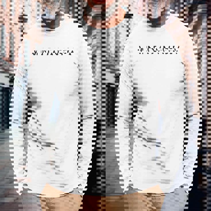 Windansea お土産 ウィンダンシー ビーチ サーフ リゾート ホリデー 長袖Tシャツ 高齢者への贈り物