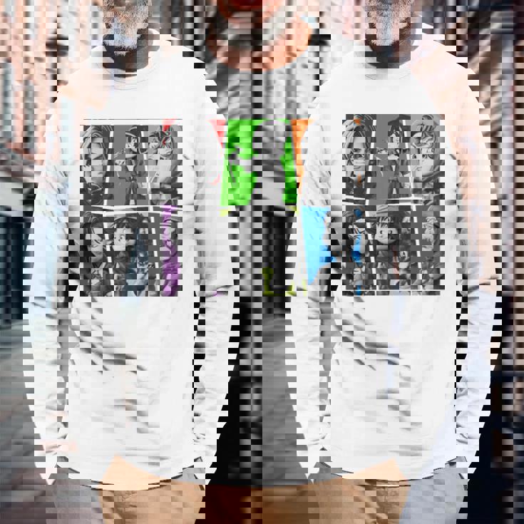 【公式】『ドラゴンクエストvii Reimagined』キャラクターパネル 長袖tシャツ 長袖Tシャツ 高齢者への贈り物