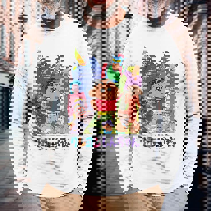 【映画】クレヨンしんちゃん アクション仮面vsハイグレ魔王 ポスター 長袖Tシャツ 高齢者への贈り物