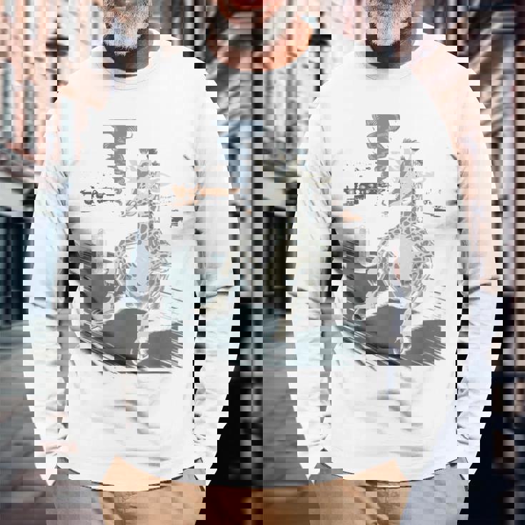 おもしろい 喫煙 キリン ビール キリン スモーカー 長袖Tシャツ 高齢者への贈り物