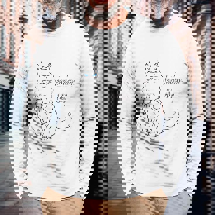 けん玉 キティ 長袖Tシャツ 高齢者への贈り物