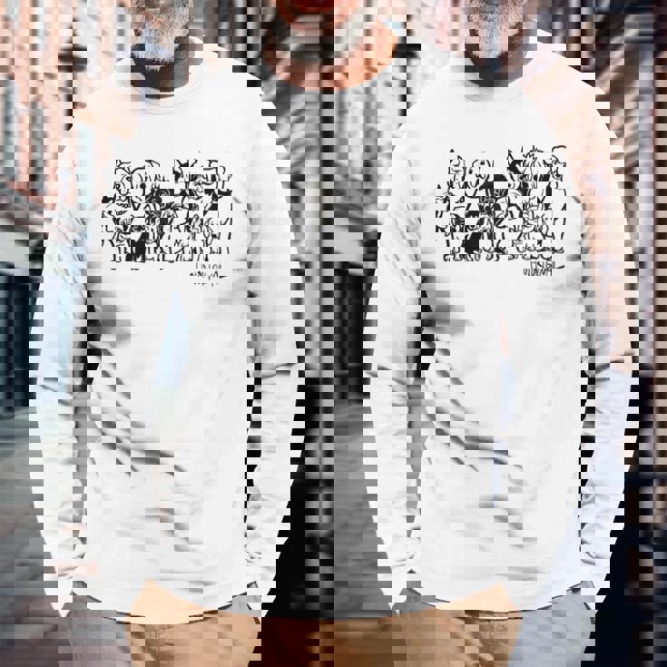 わんわん 長袖Tシャツ 高齢者への贈り物